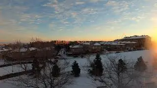 Filomena Snow Storm - 20 días de Nieve en Barajas Madrid 4K - Timelapse