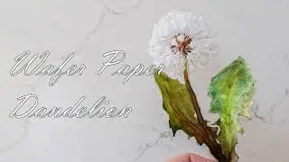 Wafer Paper Dandelion