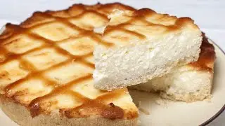 ВОЗДУШНЫЙ ТВОРОЖНЫЙ #ПИРОГ! / ПРОСТО ТАЕТ ВО РТУ! / НА СКОРУЮ РУКУ!  #recipe #пирог  #рецепты