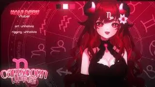 [ Live2D Model Showcase ] Capricorn the Zodiac Vtuber (FOR SALE)