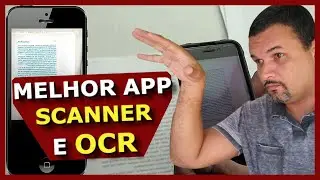 MELHOR APP DE SCANNER E OCR PARA CELULAR. Como escanear livros e transformar em PDF.
