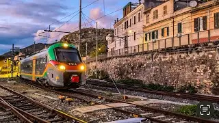 Treno TUA Roma Tiburtina - Pescara Centrale in partenza da Tivoli.