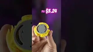 3D Printed Beyblade vs Real