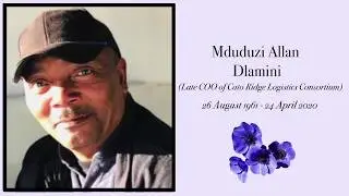 Mduduzi Allan Dlamini Funeral Saturday 2nd May 2020 South Africa