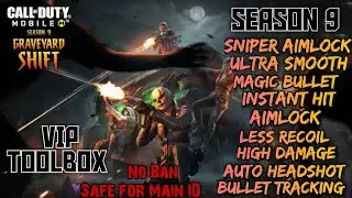CODM Season 9 Mod Menu Toolbox Config Aimbot,Aimlock,AimAssist,High damage,Auto Headshot,cheat,esp