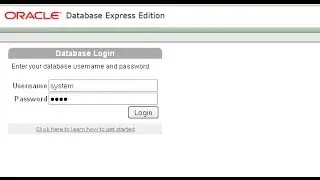 How To Login Oracle 10g!!!