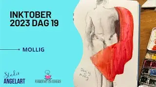 Inktober 2023 dag 19 mollig