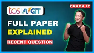 Full😲🧠 | TCS NQT Preparation 2024 | TCS NQT Aptitude Questions |  UBK Anna