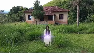 A entidade se manifestou no casarão assombrado!😱