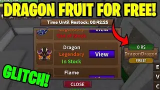 HOW TO GET DRAGON FRUIT IN KING LEGACY FOR FREE!