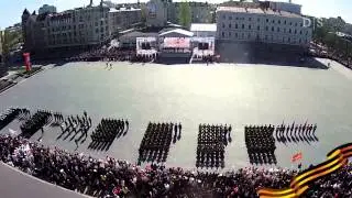 Выборг.Парад за три минуты