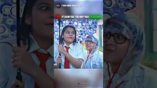 It's rainy day and you don't want to go school 😂❤️ #funnymemes #memes #viralvideo #youtubeshorts