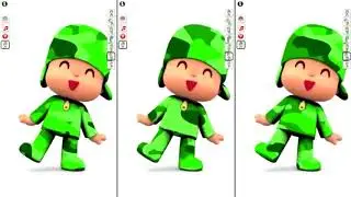 Learn Colors With Pato Friend of Pocoyo Colours for Kids  for Kids   mandarin Children Toddlers Game