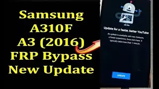 SAMSUNG A3 6 SM-A310F FRP BYPASS Without PC 2021 
