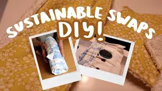 Sustainable bathroom swaps sew along tutorial | easy sewing projects