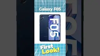 Samsung Galaxy F05 FIRST LOOK✨️#galaxyf05 #trendingshorts #shorts
