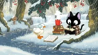 We can’t become what we need to be by remaining what we are. / Winter Lo-fi Jazz for Study, Focus