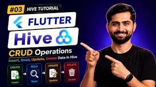 Hive CRUD operations: insert, read, update and delete data in Hive — Flutter Hive tutorial #3