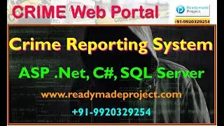 Online Crime Reporting Portal Configuration and Working Demo