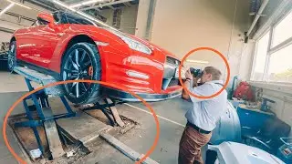 Как САМОРЕЗАМИ испортили мой НИССАН ГТР! Тойота Центр Белгород.