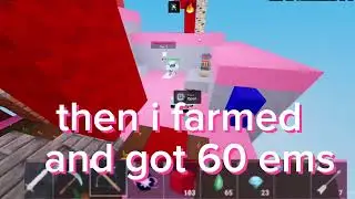 bedwars but i cant leave my base