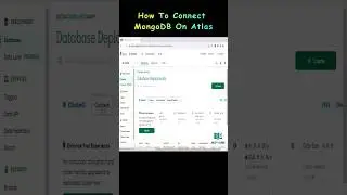 How To Connect MongoDB on Atlas. 
