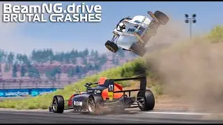 Brutal Racing Crashes #2 | BeamNG Drive