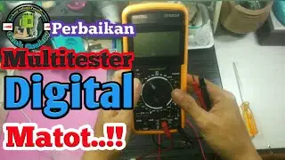 Memperbaiki Multitester Digital MATI TOTAL