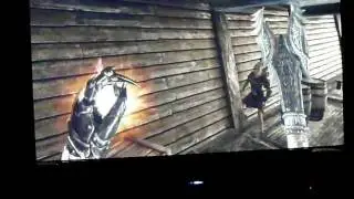 Skyrim glitch - Am I supposed to be afraid...