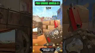 Smokes Janelão e L - CS2  - Mirage #cs2 #dicascsgo #csgobr #csgo #smokedevice