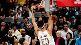 Highlights: Zach Collins' 28 PTS, 8 REB vs MIA | 2023-24 San Antonio Spurs