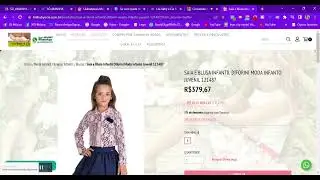 Saia e Blusa Infantil Diforini Moda Infanto Juvenil 121487
