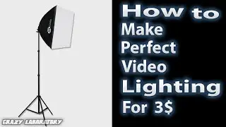 DIY Video Lighting for Less than 3$