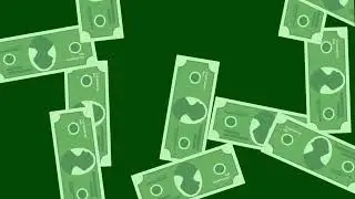 Money Rain green screen video. Rain money green background, #moneyrain #dollar