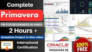 FREE Primavera P6 Training for Road Construction Project in 2+ Hours | 