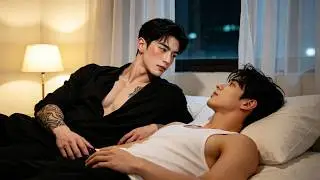 After watching passion scene... In the quiet room, his hot breath made him lose control!🥵❤️ 