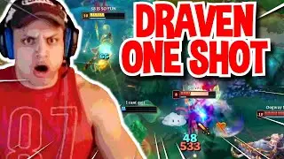 TYLER1 ONE SHOTS ENEMY TEAM WITH DRAVEN - Best League Clips #1