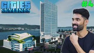 Building a Huge Expo Centre in my City - Cities Skylines Gameplay #4
