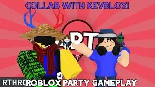 Roblox 🎈 Party! [Story] (ft. KevBlox, Miles RBLX, Dillon RBLX) | Walkthrough + All Endings