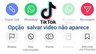 Como baixar vídeos do tik tok que não é permitido salvar (Sem app)