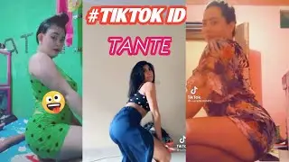TIKTOK HOT TANTE BOKONG BESAR 🔞 GOYANG BOKONG BIKIN LEMES😪