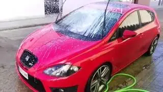 Pimporrodetail Limpieza y cuidado del automóvil cabeza del buey