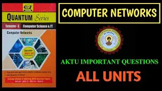 COMPUTER NETWORKS | Important Questions AKTU [All units]