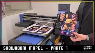 IMPRESSÃO UV E DTF | Inauguração Showroom Mapel | Parte 1