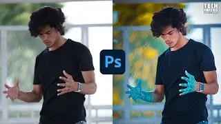 Frost Effect  | Photoshop Tutorial | By Tech Faizan