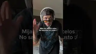 Era darme celos no sacarme un susto: #maciel