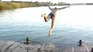 Mergulho no rio parana