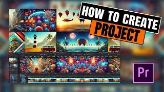 How to create project In Premiere Pro
