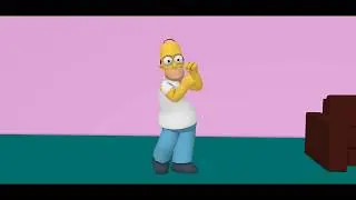 Homer Simpson Animation V2