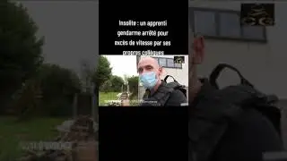 Un policier se fait arrêter pour excès de vitesse par ses collègues